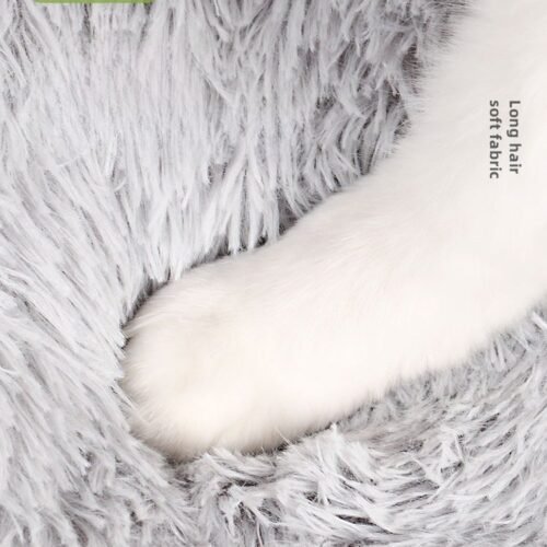 Warm Long-Hair Cat Nest Mat